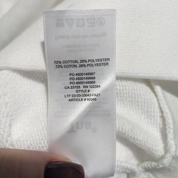 Women’s Gray and White Quarter-Zip Tops - Picture 9 of 9